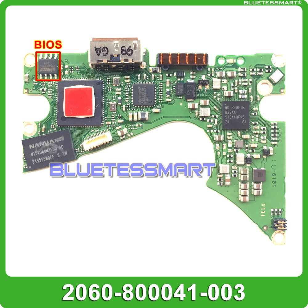 HDD PCB  μ ȸ  2060-800041-003 REV P1, WD..